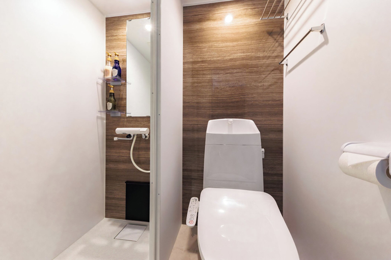 Bathroom, Mizuho Studioo, Hakuba