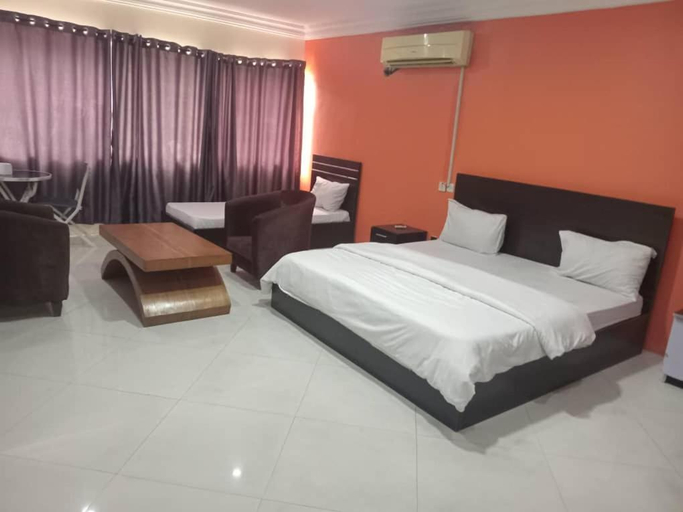 Bedroom 2, hotel bougainvillea, Eti-Osa