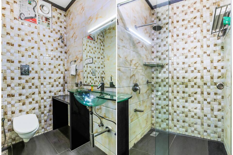 Bathroom 2, HILL VIEW (VOILA TRANQUIL'N) BEGUMPET, Hyderabad