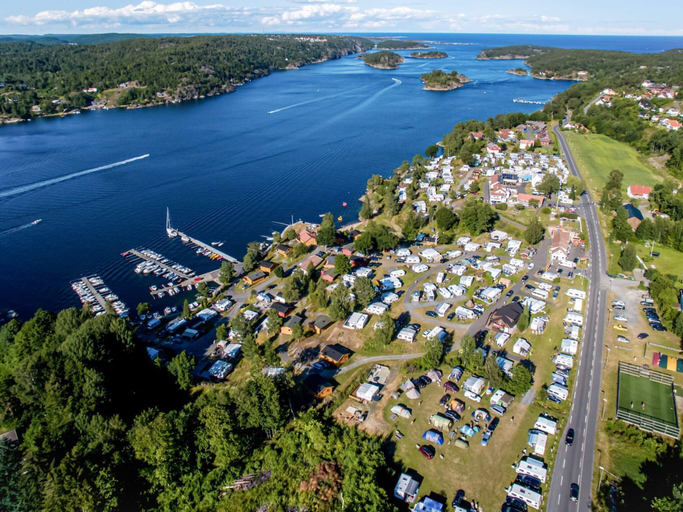 Aerial view 2, 6 Person Holiday Home in Risor, Risør