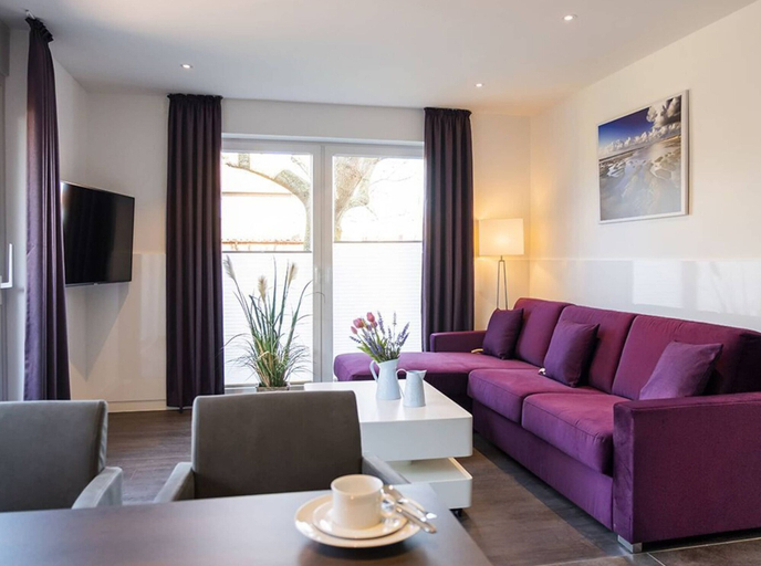 Living area, Holiday Apartment Dream Pearl, Aurich
