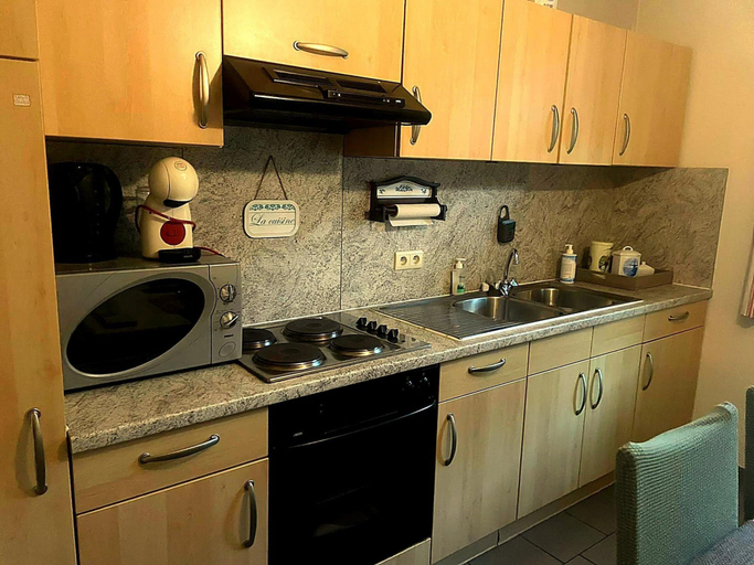 Private kitchen, Holiday Home in Bouillon With Terrace, Luxembourg