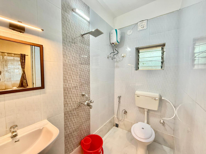 Bathroom 2, Yepplo Service Apartments - KOLKATA - Private Kitchen & Daily Housekeeping Service, South 24 Parganas