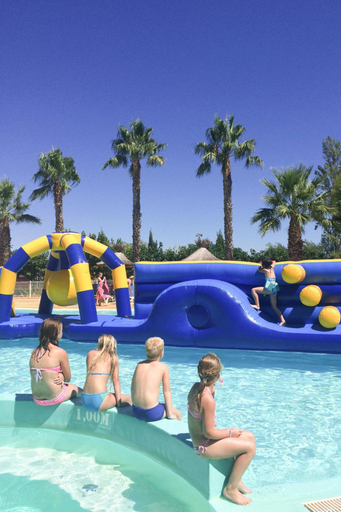 Pool 2, Relaxed Vias Mobile Home for Family, Hérault