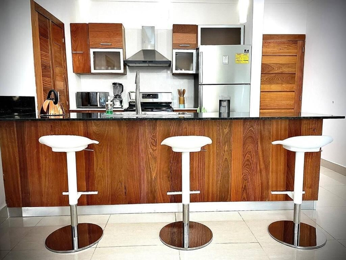 Private kitchen 3, Premium SuiteDeluxe 2BDR -Pool-SAUNE-SPA, Distrito Nacional
