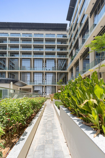 Room 3, Silkhaus Modern 1BR in Oasis Masdar City Park, Abu Dhabi City
