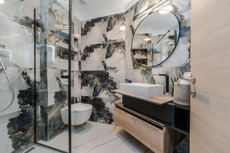 Bathroom 2, House Oasis Village Villa, Privlaka