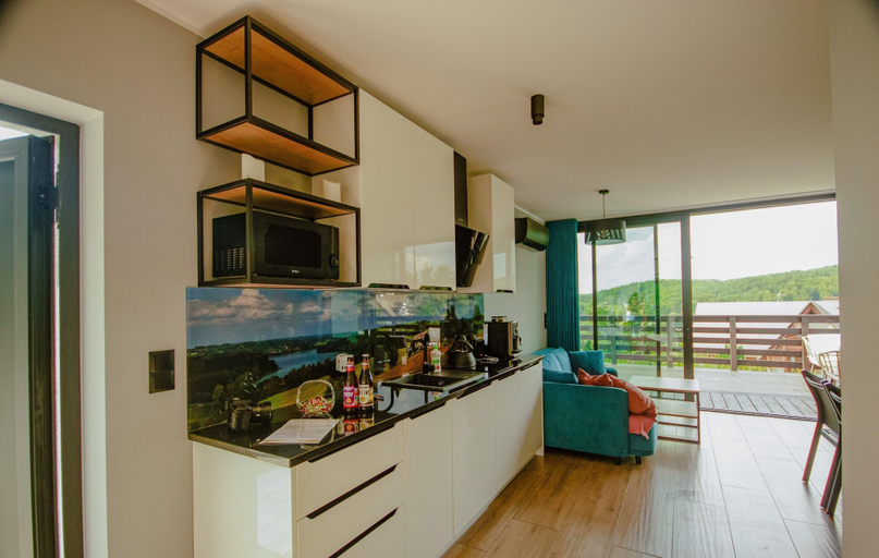 Private kitchen, A Comfortable House in Kashubia for 4 People, Kartuzy