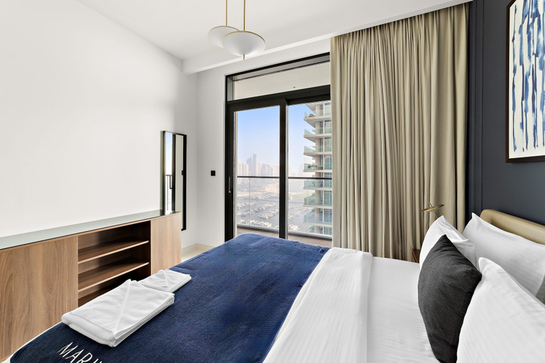 Room 3, Silkhaus 1bdr Palm Sea View Marina Vista, Dubai