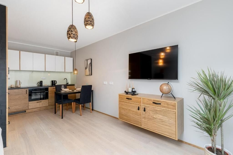 Private kitchen 3, Malila Apartments Cracow Grzegórzecka 15, Kraków City
