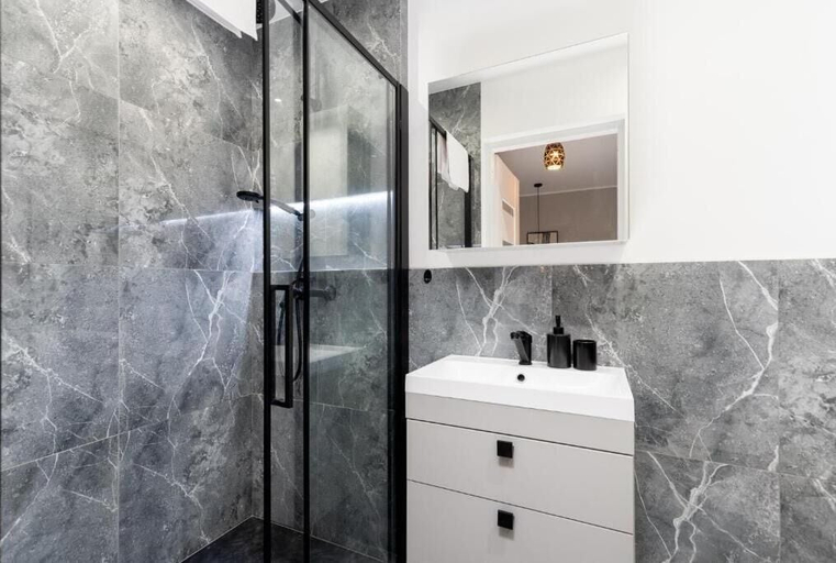 Bathroom 4, Malila Apartments Cracow Grzegórzecka 15, Kraków City