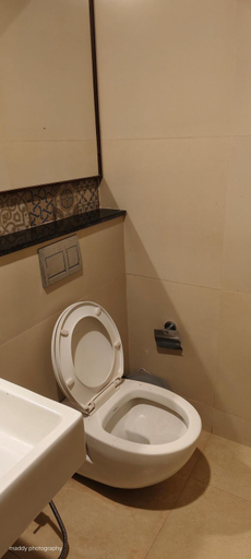 Bathroom 2, Le Aham Boutique Hotel, Viluppuram