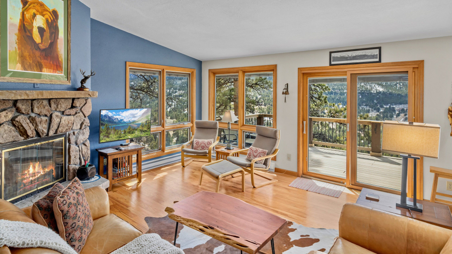Living area 2, Solitude Vacation Home At Windcliff 3 Bedroom Home by RedAwning, Larimer