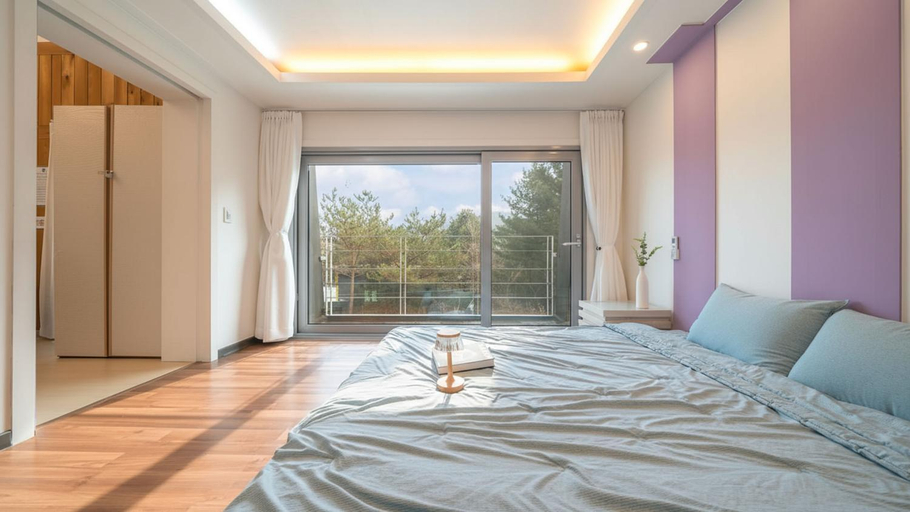 Bedroom, Hoengseong Withpet Village, Hoengseong