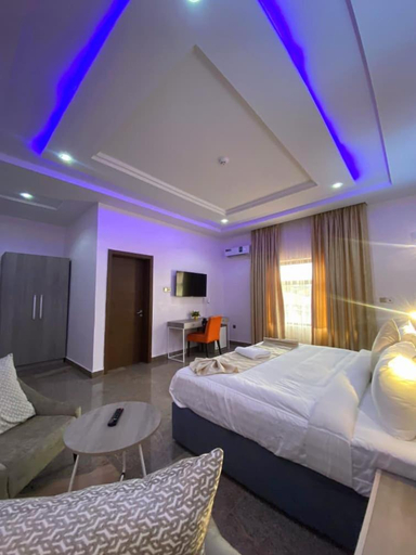 Bedroom 2, Marchforte-Courtyard Hotel, IbadanNorth