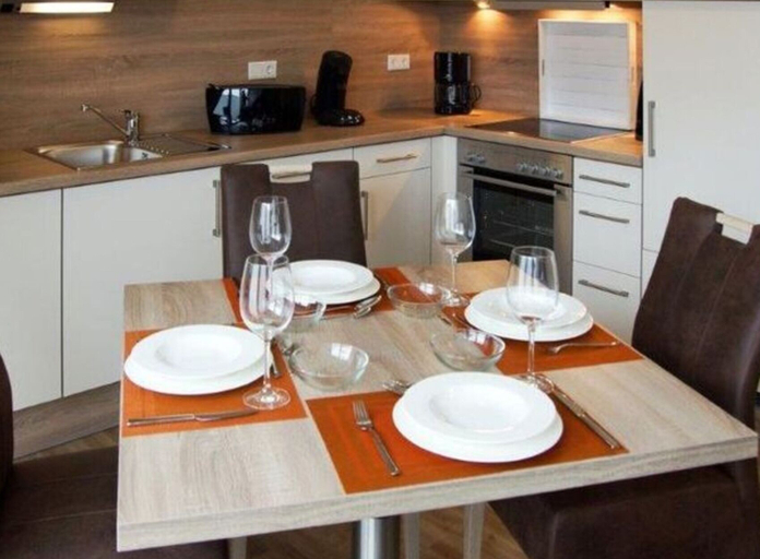 Private kitchen 2, Holiday Apartment Balkenstek, Aurich