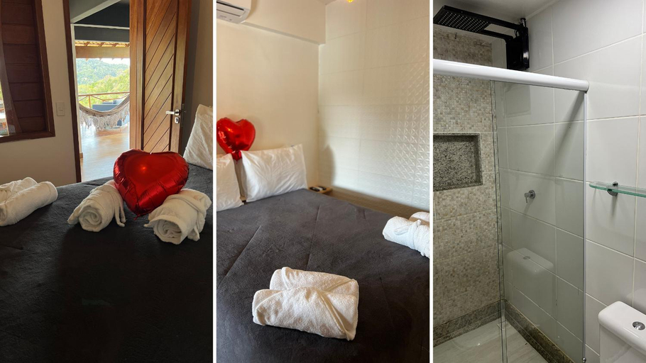 Bedroom 3, Sitio Balango: Seu refugio em Domingos Martins. Chales somente para casais;, Domingos Martins