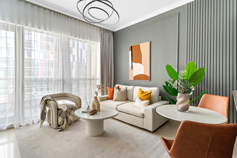 Room 4, Silkhaus Modern 1BR Dubai Marina Bay Central, Dubai