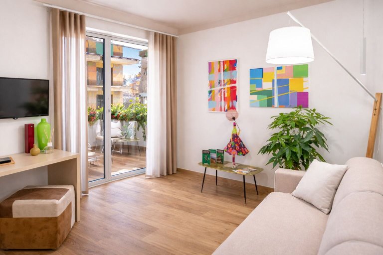 Living area 4, Pompei Scavi e Chiesa - Suites in Centro, Napoli
