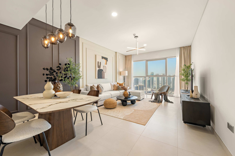 Room 3, Silkhaus 1bdr Executive Stay in Radiant Heights, Abu Dhabi City