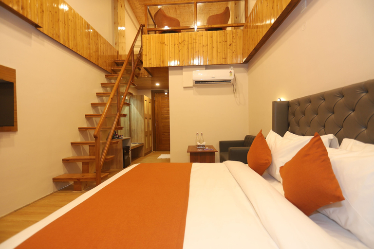 Bedroom 4, Udit Regency by west western kasol ( Central Heated and Air Cooled ), Kullu