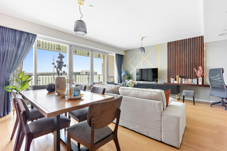 Room 3, Silkhaus Premium 2bdr Near Al Rahah Al Sana, Abu Dhabi City