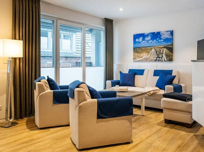 Living area 5, Holiday Apartment Perle 3, Aurich