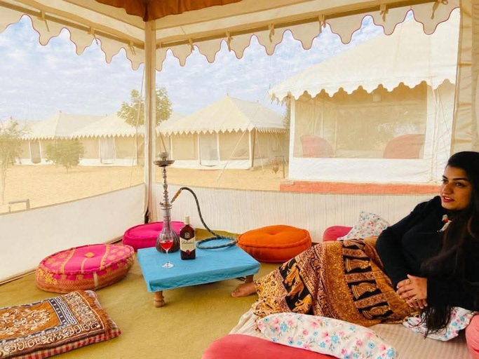Bedroom 2, Jaisalmer Desert Holiday Camp, Jaisalmer