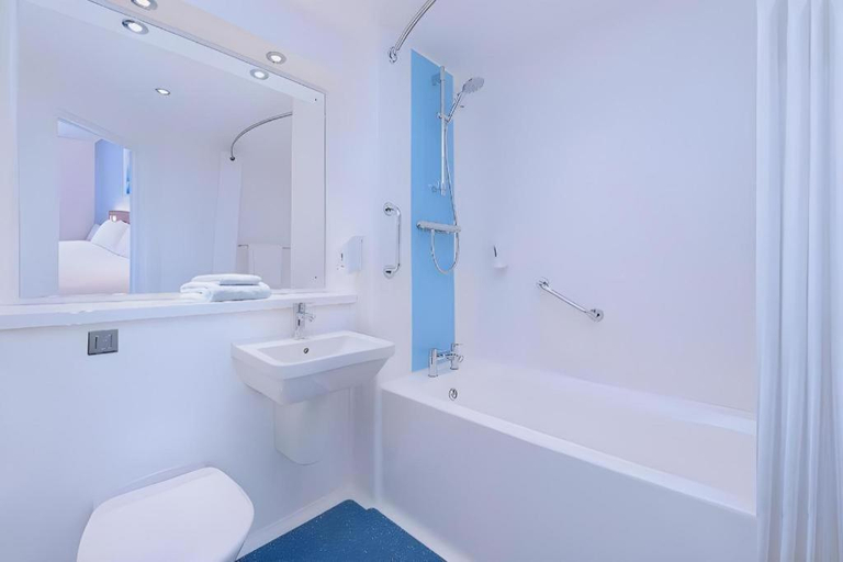 Bathroom 3, Travelodge Birmingham Central Newhall Street, Birmingham