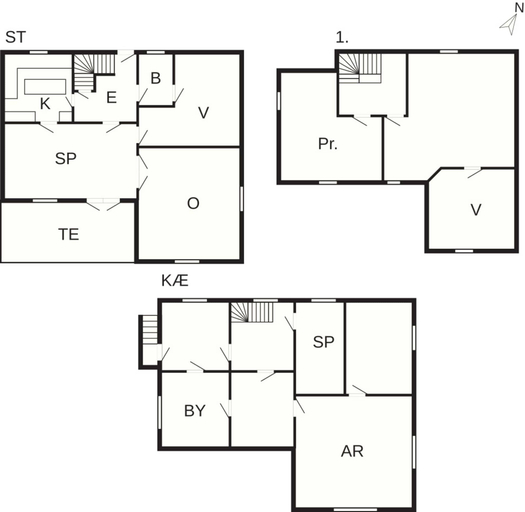 Floor plan 5, 5 Star Holiday Home in Faaborg, Faaborg-Midtfyn