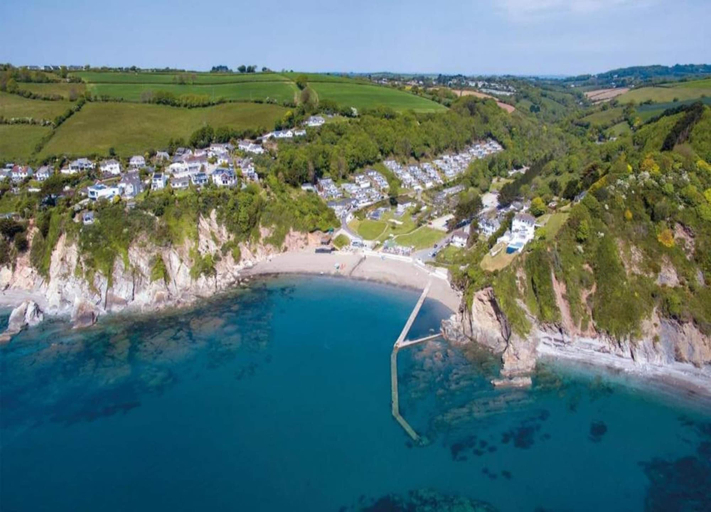 View from property 3, Sunbeam Caravan by Belvilla, Cornwall
