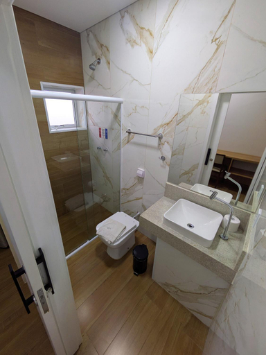Bathroom 3, Bonno Hotel Paulinia, Paulínia