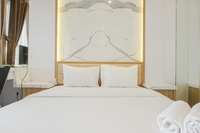 Bedroom 2, Nice and Comfy Studio at Citra Living Apartment By Travelio, Jakarta Barat