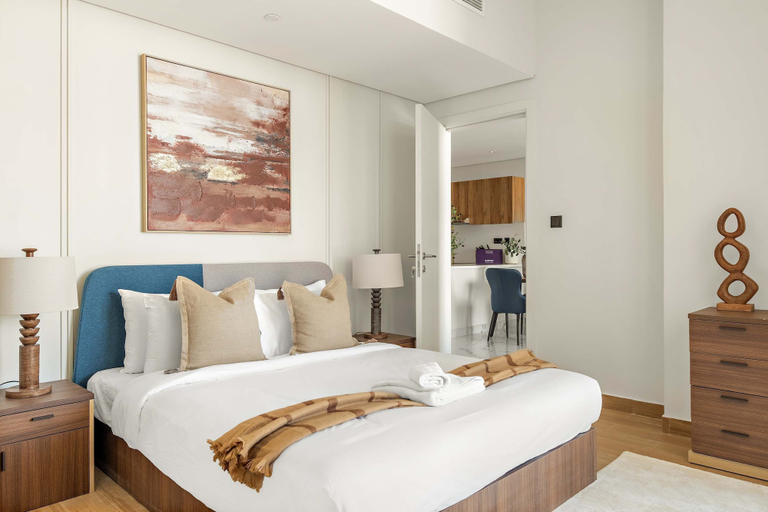 Room 3, Silkhaus 1bdr Modern Comfort in Maryah Island, Abu Dhabi City