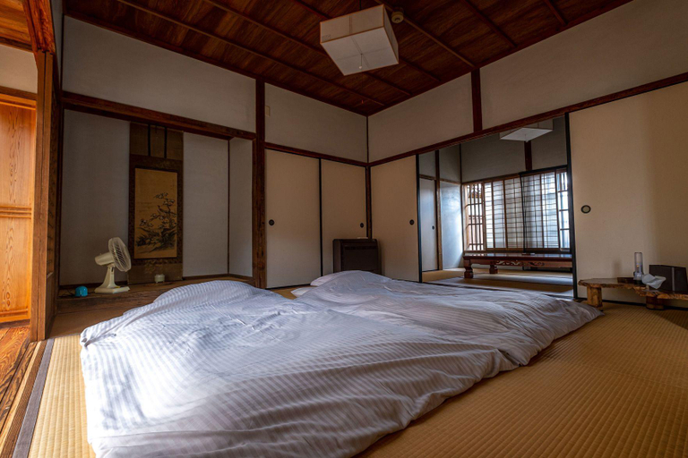 Bedroom, Japan's oldest remaining company housing, Asago
