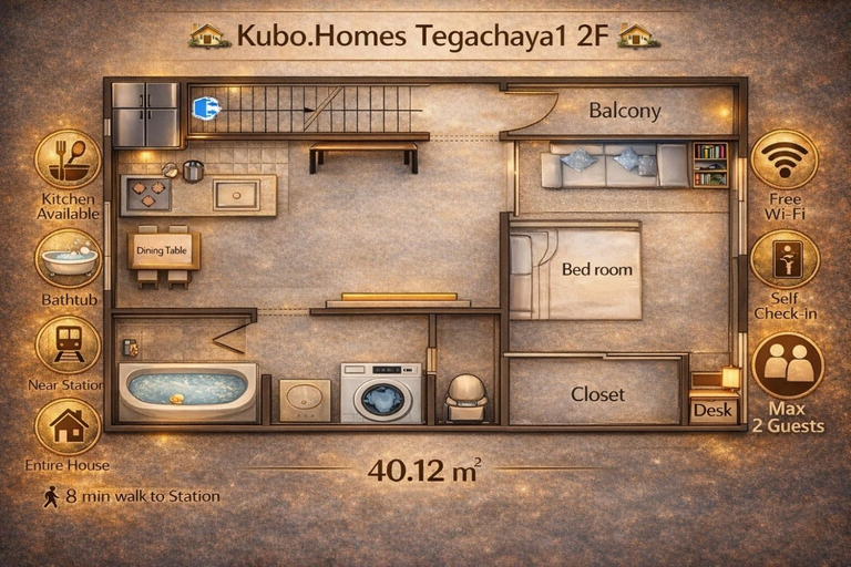 Others 3, Guest House Kubo Homes Tengachaya 1, Osaka