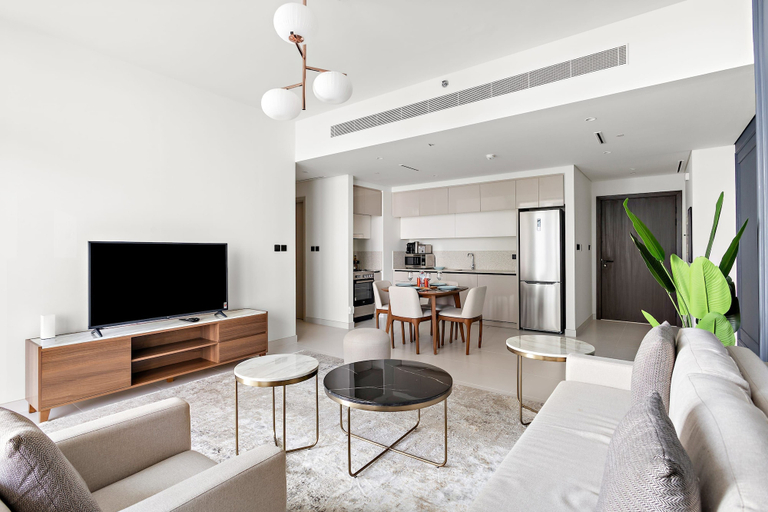 Room 5, Silkhaus 1bdr Palm Sea View Marina Vista, Dubai