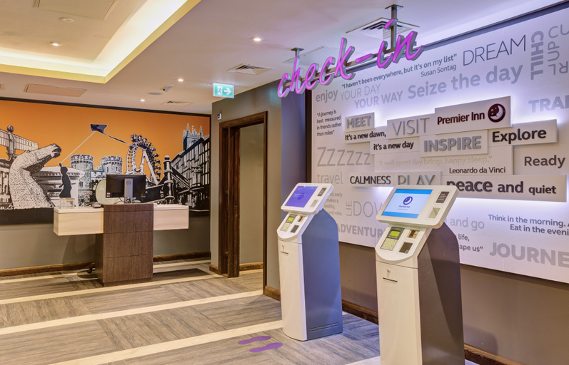 Public Area, Premier Inn Horsham Town Centre, West Sussex