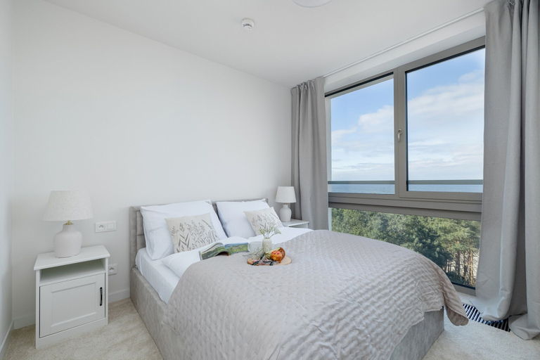 Room 5, Stunning Seaview Retreat for 4 in Pobierowo, Gryfice