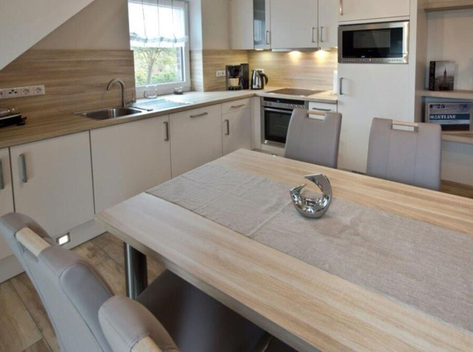 Private kitchen, Holiday Apartment Stopperstek, Aurich
