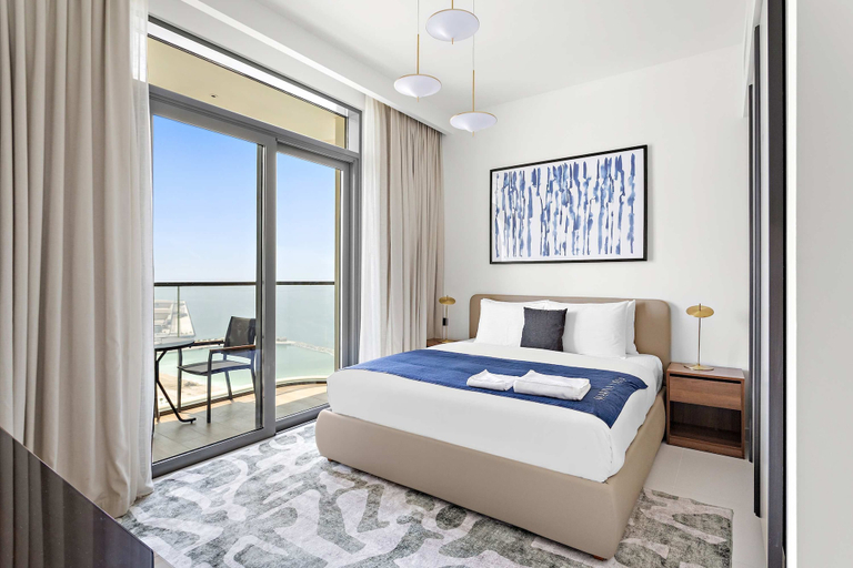 Room 3, Silkhaus Chic 1bdr Private Beach Sea View, Dubai