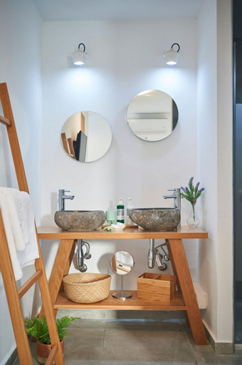 Bathroom, Luxury Protaras Villa Villa Najenda 3 Bedrooms Private Outdoor Pool