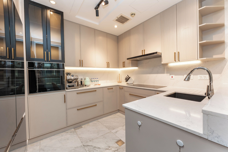 Private kitchen 2, PVH - Central Park 1BR with Study Room, Dubai