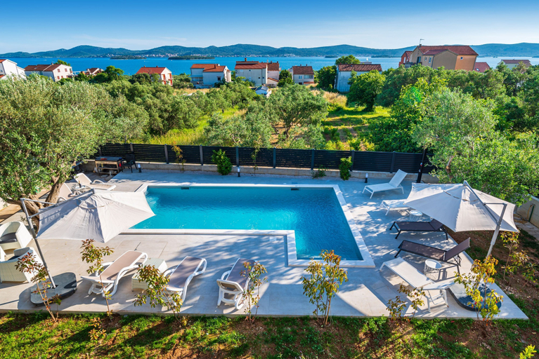 Room 4, Apartment Vista Mare 2 with heated pool, Biograd na Moru