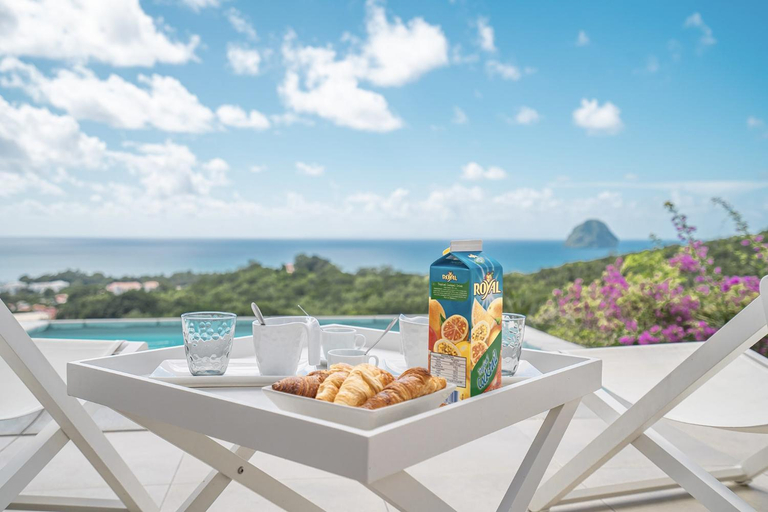 Food & Drinks, Villa Agape, Le Diamant