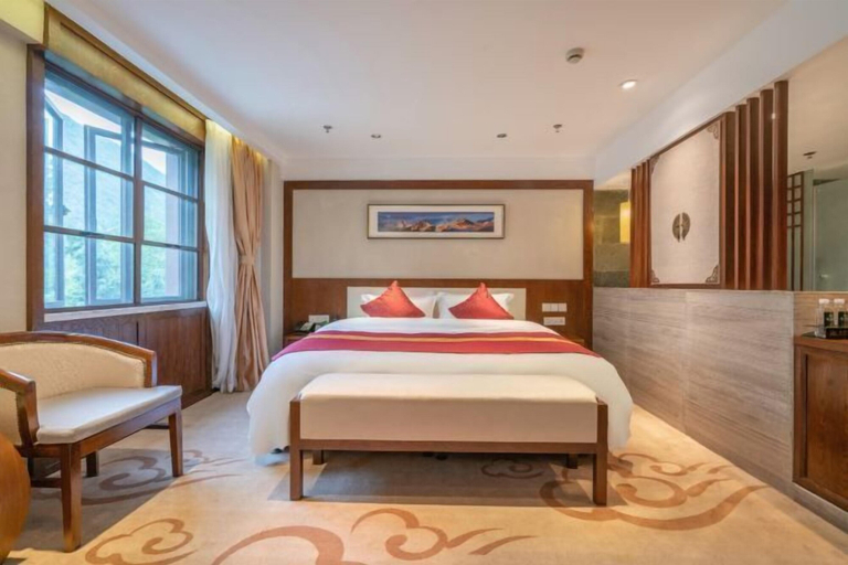 Bedroom 3, Gongga cliff Hot Spring Hotel, Garzê Tibetan