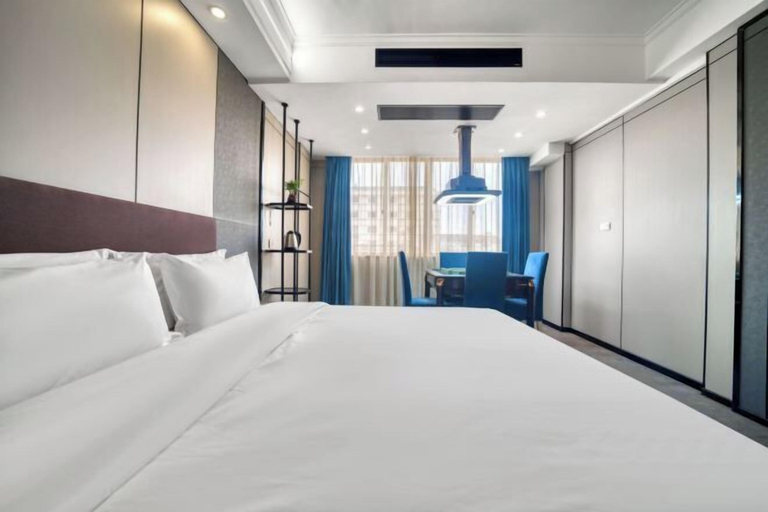 Bedroom 2, Mingjue Business Hotel, Taizhou
