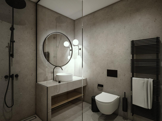Bathroom 2, Inoe Boutique Hotel, South Aegean