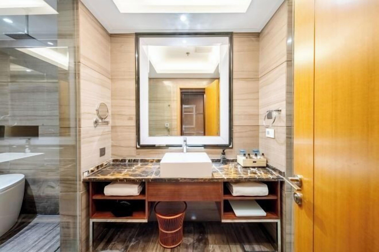 Bathroom 4, Pujing Weiting Hotel (Jinkunqiao), Tianjin