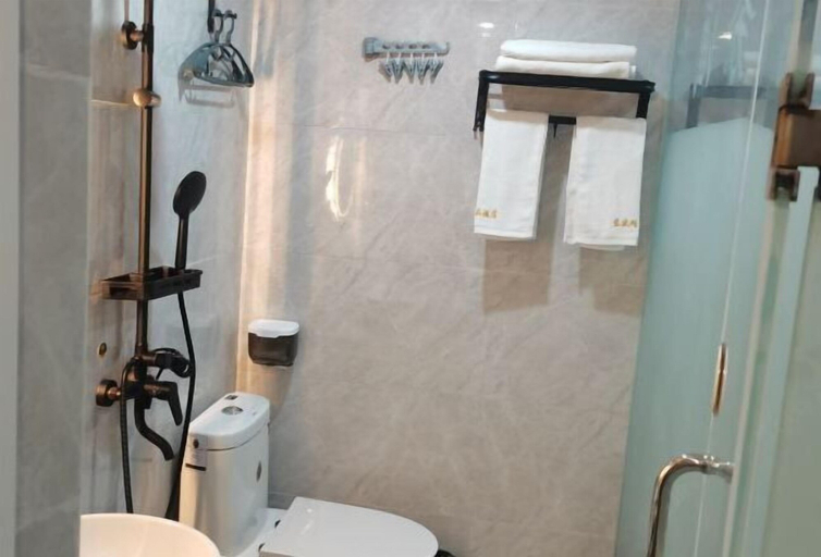 Bathroom 3, Dongsheng Boutique Hotel, Shenzhen